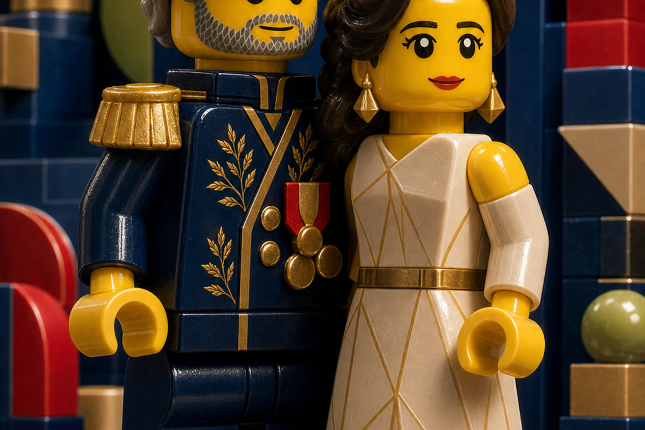 Portrait dans l'univers LEGO