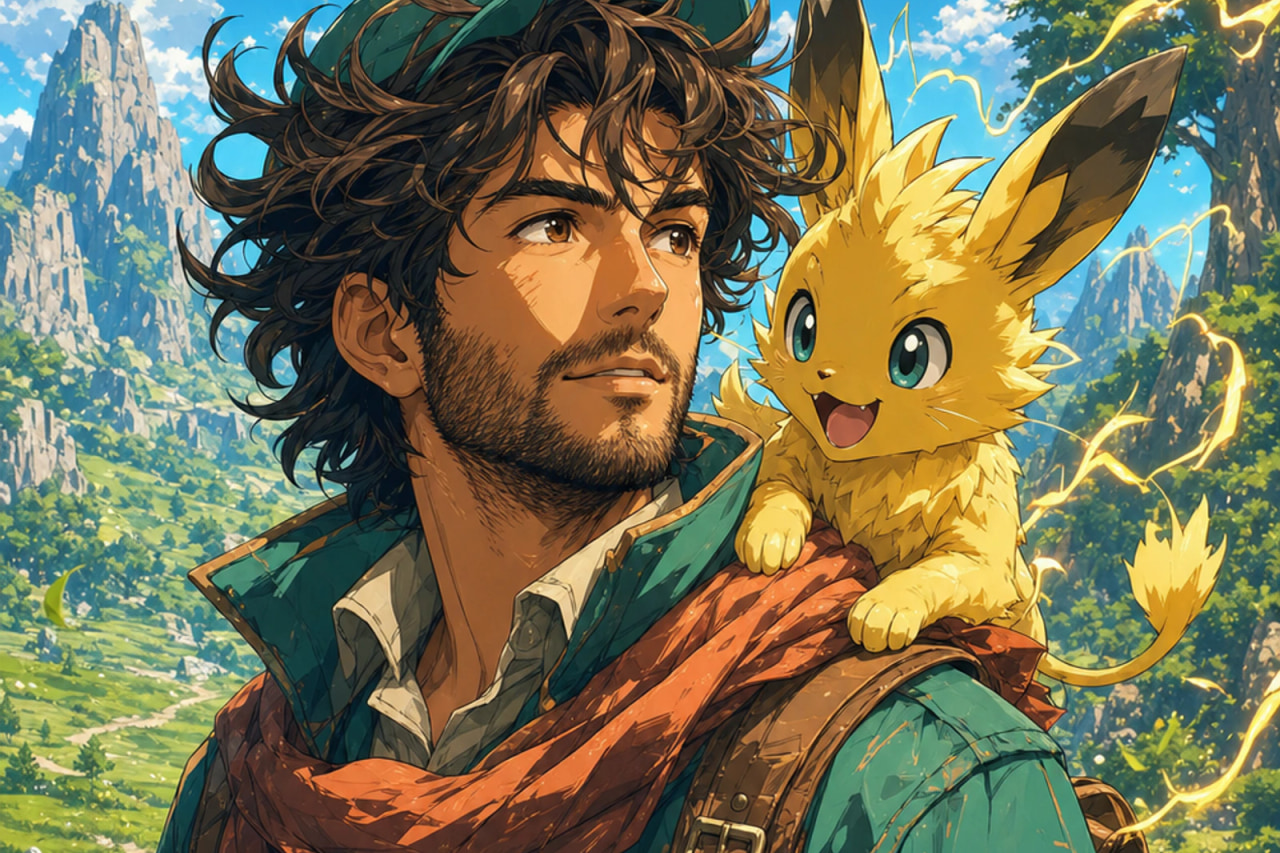 Portrait dans l'univers Pokémon
