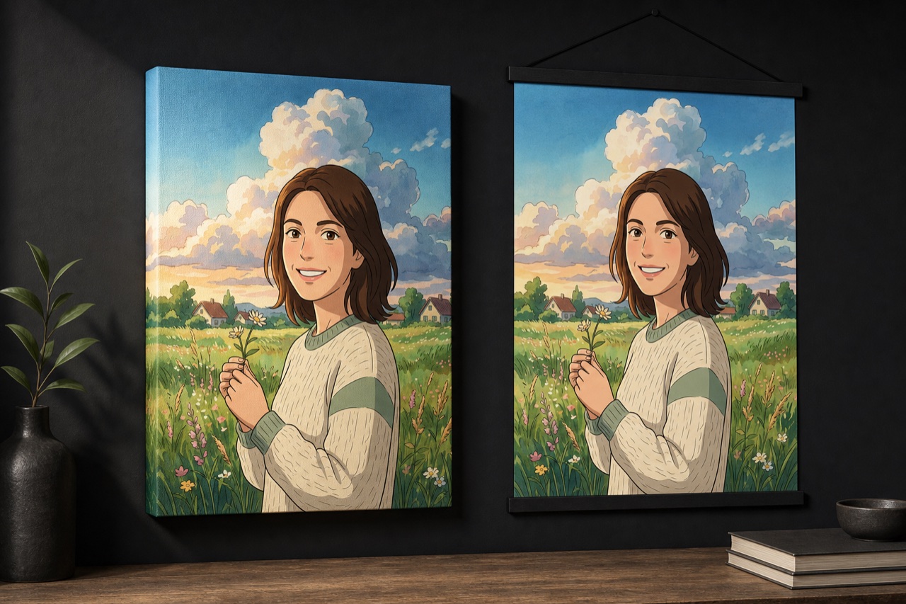 Univers Studio Ghibli, direction visuelle de votre portrait